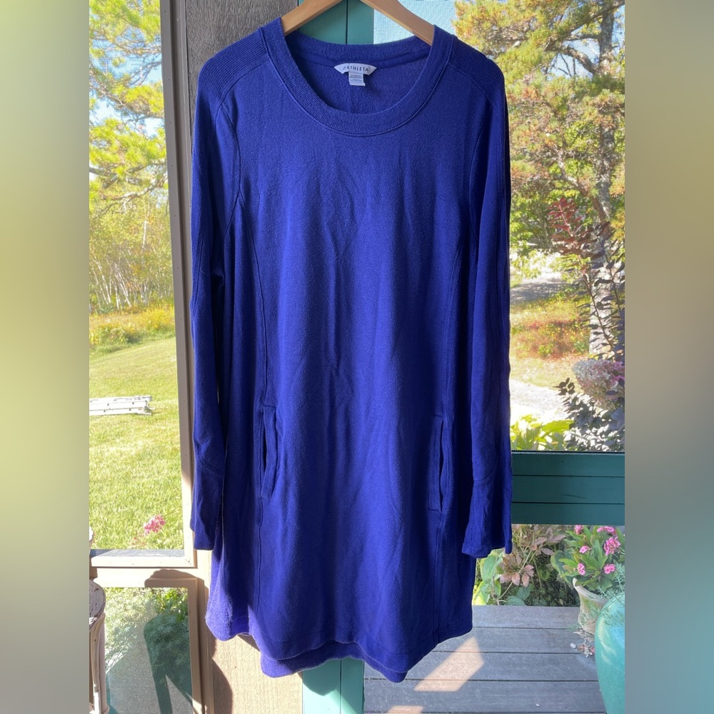 Athleta Blue Knit Tunic or Dress